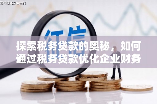 侯马探索税务贷款的奥秘，如何通过税务贷款优化企业财务