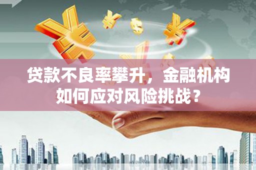 侯马贷款不良率攀升，金融机构如何应对风险挑战？